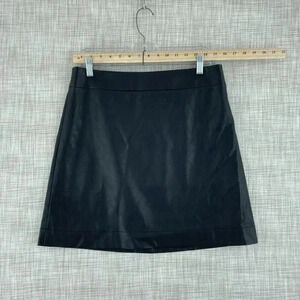 J. Crew Skirt Womens 10 Black Polyester 3166